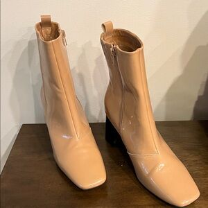 Seven Dials  Tan Ankle Boots Size 9.5 M